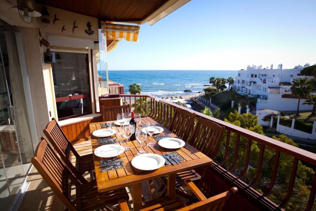 Apartamento Lubina Del Sol. 1ª Linea De Playa - By The Sea Sitio de Calahonda Exterior foto